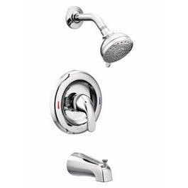 Adler Tub/Shower Faucet, Single Handle, With Showerhead, Chrome Sale