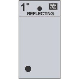 Address Letters, “Period”, Reflective Black/Silver Vinyl, Adhesive, 1-In. Online