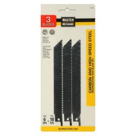All-Purpose Reciprocating Saw Blade, Carbon/High-Speed Steel, 3-Pk. Online Hot Sale
