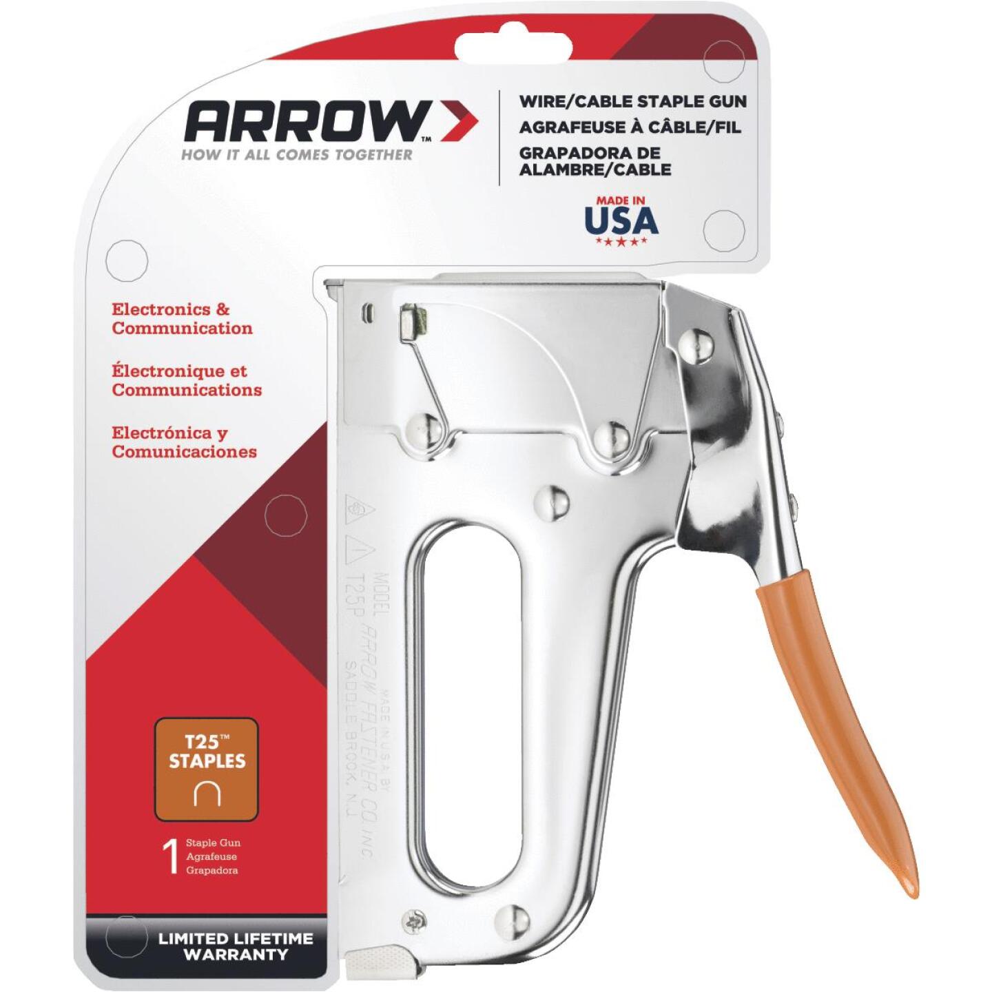 Arrow T25 Heavy-Duty Wire and Cable Staple Gun on Sale