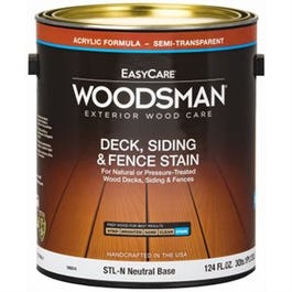 Acrylic Deck, Siding & Fence Stain, Semi-Transparent Neutral Base, 1-Gallon Online