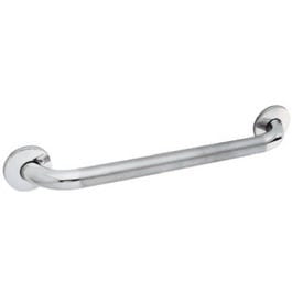 Bath Safety Grab Bar, Heavy-Duty Stainless-Steel, 24-In. Fashion