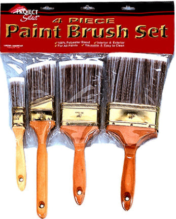 BRUSH POLY SET 4PC Fashion