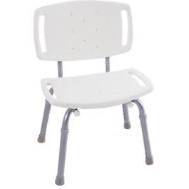 Bath Safety Adjustable Tub & Shower Chair, White Online Sale