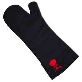 Barbecue Mitt, Black with Red Kettle Sale