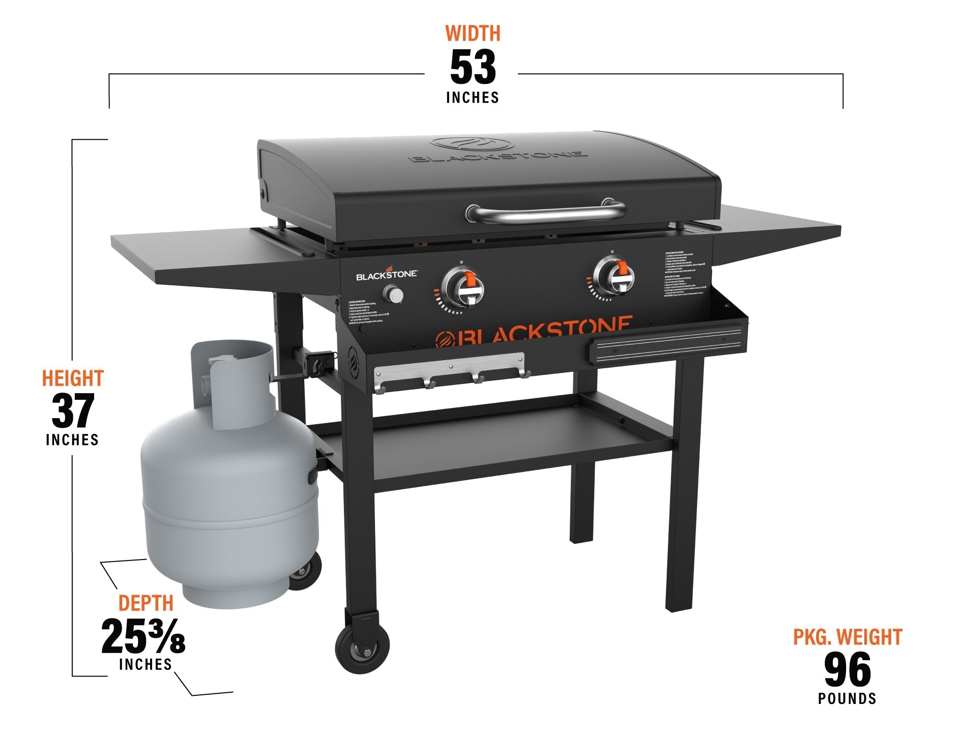 Blackstone Original Griddle Cooking Station with Hood Discount