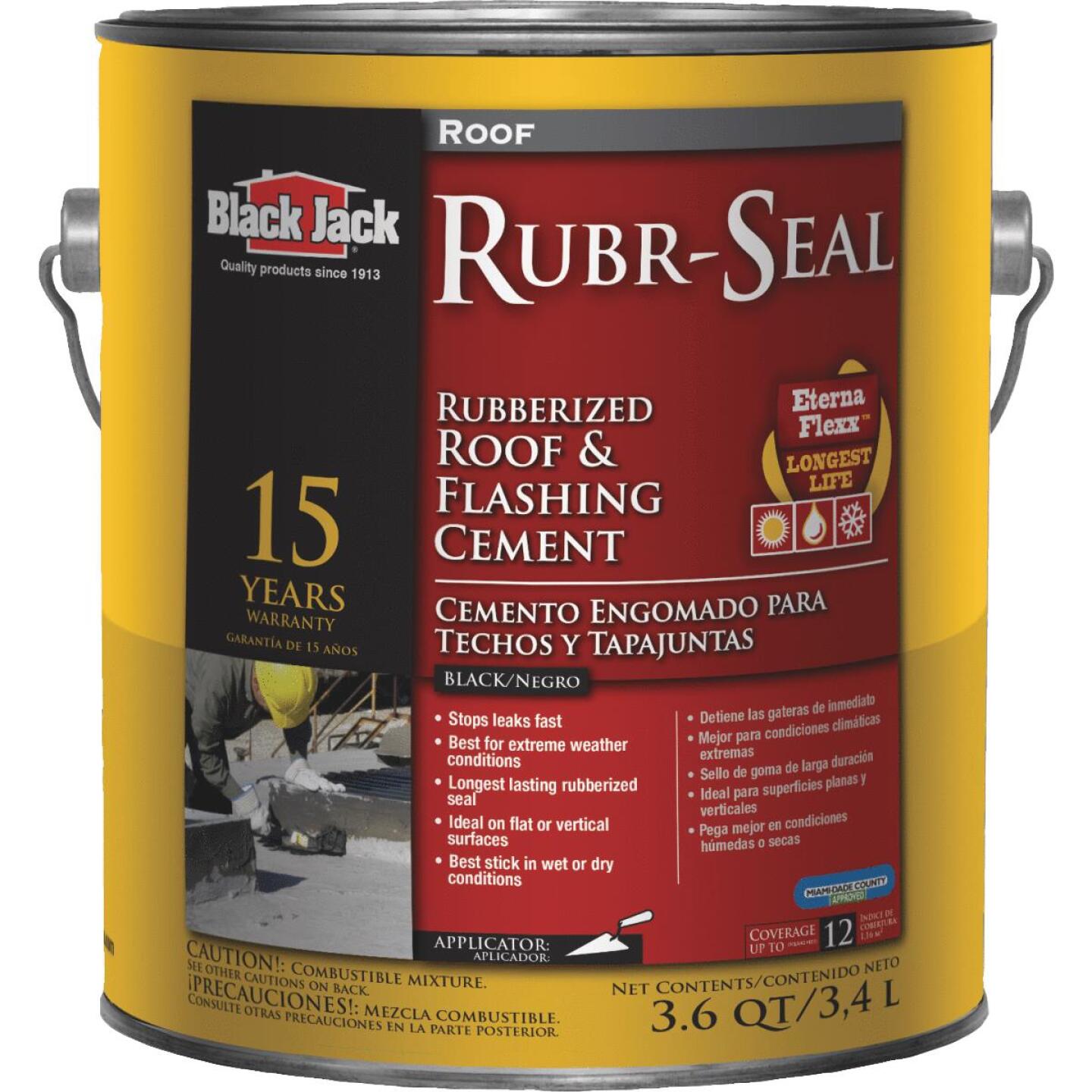 Black Jack Rubr-Seal 1 Gal. 15 Year Roof and Flashing Cement Hot on Sale