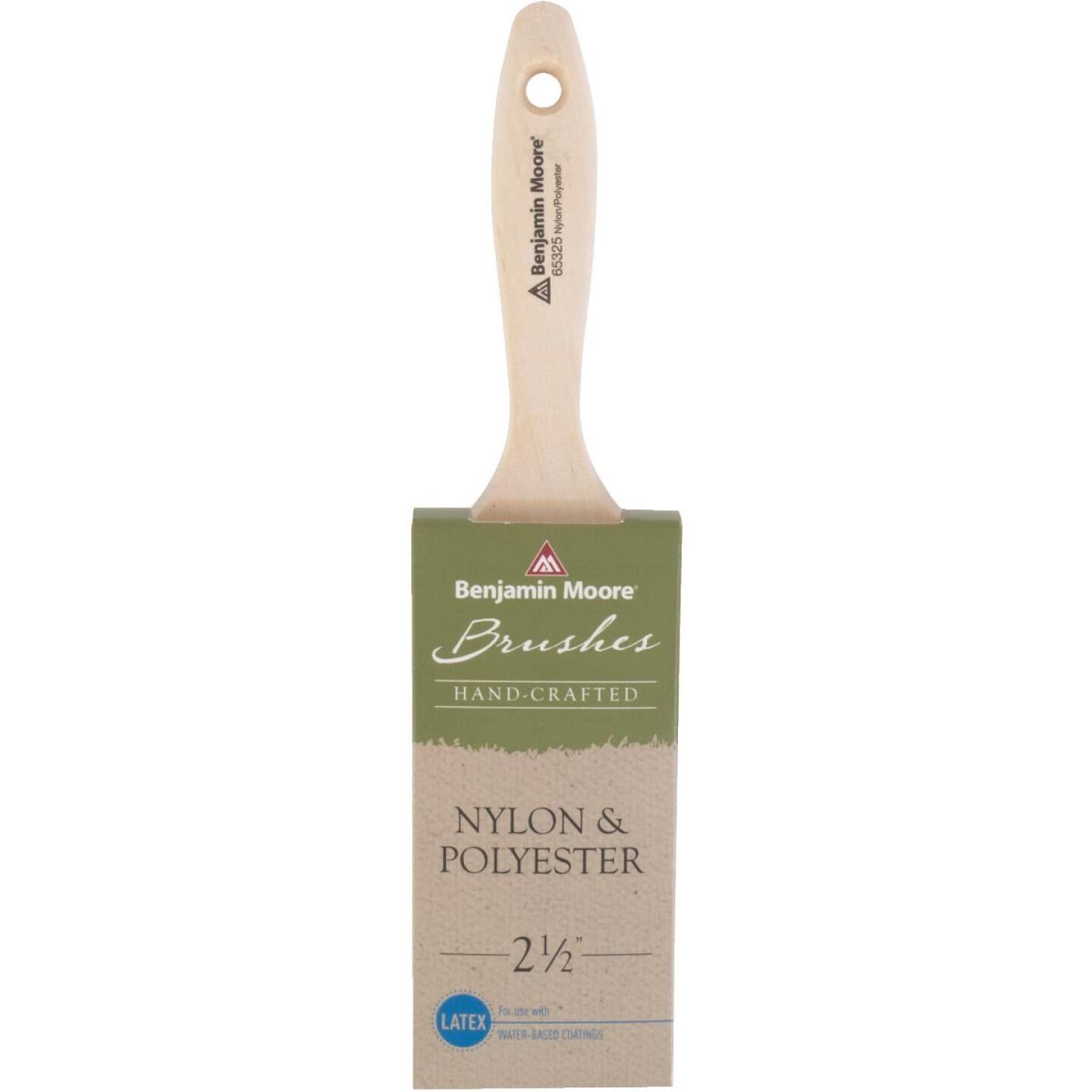 Benjamin Moore 2.5 In. Nylon/Polyester Varnish Paint Brush Discount