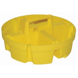 Bucket Stacker, Yellow Plastic, 5-Gal. Supply
