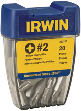 BIT #2 PHILLIPS INSERT SET 20PC Discount