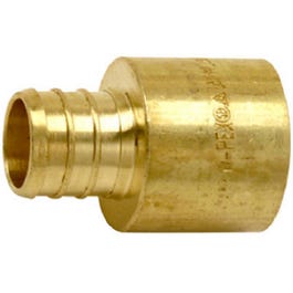 Barbed Pipe PEX Sweat Adapter, Brass, 3/4-In. Barb Insert x 3/4-In. Female Pipe on Sale