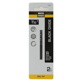 Black Oxide Drill Bits, 3/32 x 2.25-In., 2-Pk. on Sale