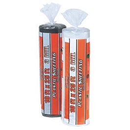 Black Polyethylene Sheeting,  3-Mil, 10 x 25-Ft. on Sale