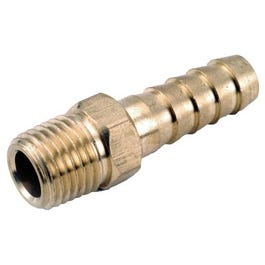 Barb Insert, Lead-Free Brass, 3/8 Hose ID x 1/2-In. MPT Supply