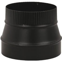 Black Stove Pipe Flue Reducer, 24-Ga., 8 x 6-In. Fashion