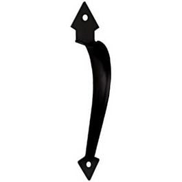 Black Satin Gate Pull, 8.75-In. Online Hot Sale