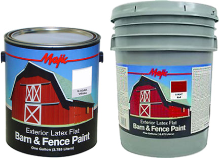 BARN PAINT GAL RED FLAT LATEX Fashion