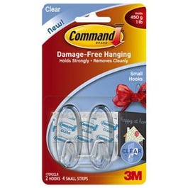 Clear Small Hooks – 2PK Online Sale