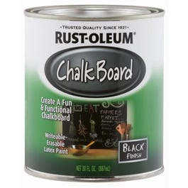 Chalkboard Brush-On Latex Paint, Black, Qt. Online