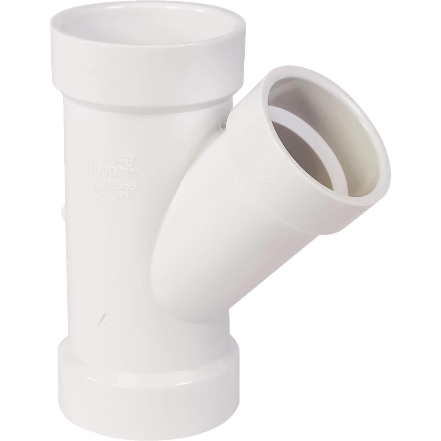 Charlotte Pipe 2 In. x 1-1/2 In. Schedule 40 DWV Reducing PVC Wye Online Sale