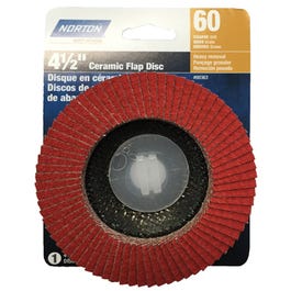Ceramic Flap Disc, 60 Grit, 4.5-In. Sale