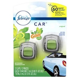 Car Vent Deodorizer Clip, Febreze Gain Scent, 2-Ct. Sale