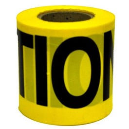 Caution Tape, Weatherproof, Yellow, 3-In. x 300-Ft. Sale