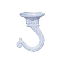 Ceiling Plant Hook, White, Jumbo Supply