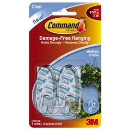 Clear Medium Hooks – 2 Pack Online Hot Sale