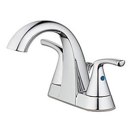 Centerset Lavatory Faucet With Pop-Up, 2 Lever Handles, Chrome Online now