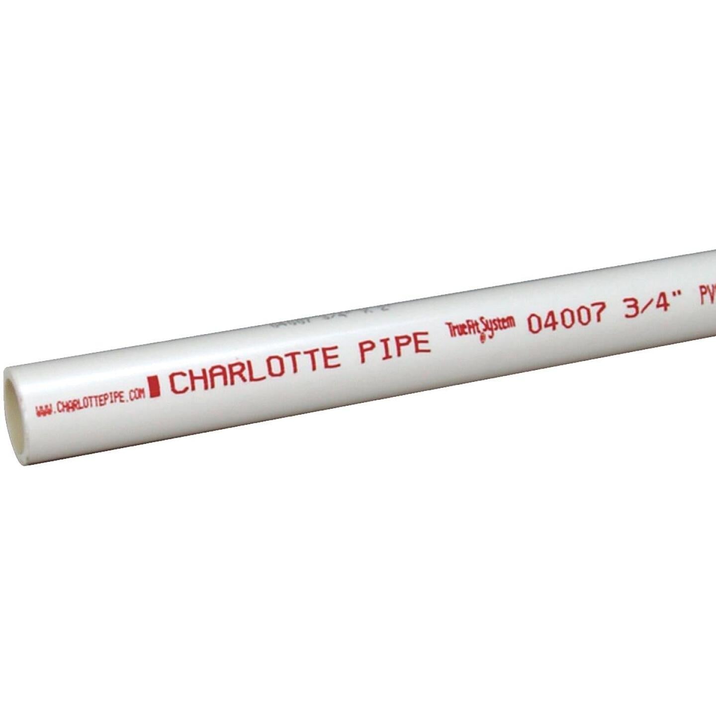 Charlotte Pipe 3/4 In. x 10 Ft. Cold Water Schedule 40 PVC Pressure Pipe Online Hot Sale