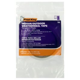 Clear Plastic Window Weatherseal Tape, 1-In. x 45-Ft. Online Hot Sale