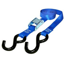 Cam Buckle Tie Down, 6-Ft., 4-Pk. Hot on Sale