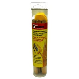 Carpenter Pencils & Sharpener, 10-Pk. Sale