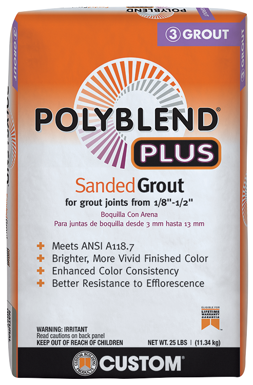 Custom Building Products Polyblend®Plus Sanded Grout Online Sale