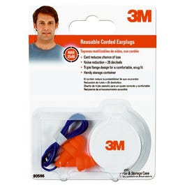 Corded Reusable Earplugs, NRR 25DB Online