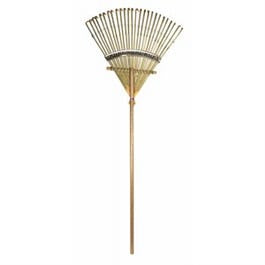 Deluxe Bamboo Rake, Flexible Tines, 30-In. Online Hot Sale