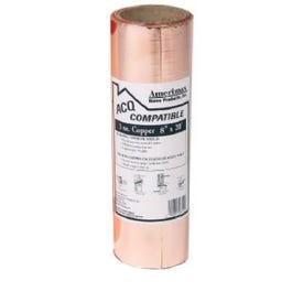 Copper Flashing, Laminated, 8-In. x 20-Ft., 3-oz. Online Sale