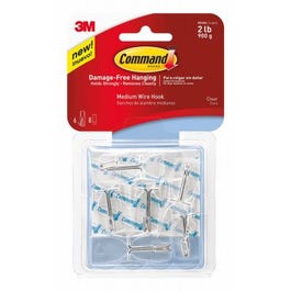 Command Toggle Hook, Clear, 6-Pk. Sale