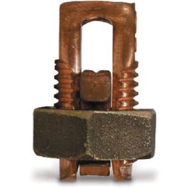 Copper Split Bolt Connector, 4 AWG, 2-Pk. Online Sale
