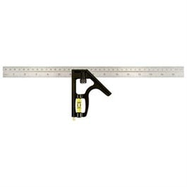 Combination Square, Zinc, 16-In. Discount