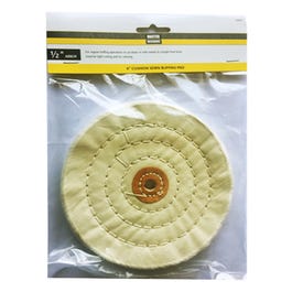 Cushion Sewn Buffing Pad, 6-In. Online Sale
