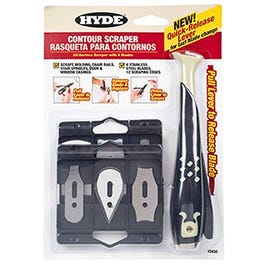Contour Paint Scraper Kit With 6 Blades Hot on Sale