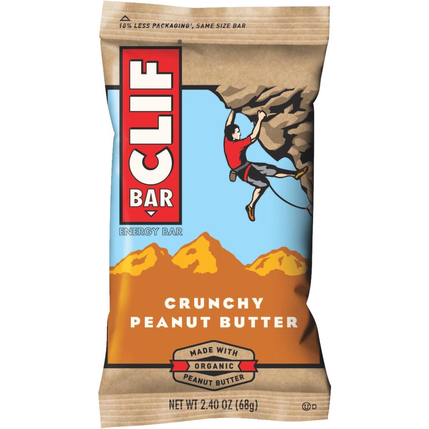 Clif Bar Crunchy Peanut Butter 2.4 Oz. Energy Nutrition Bar Online Hot Sale