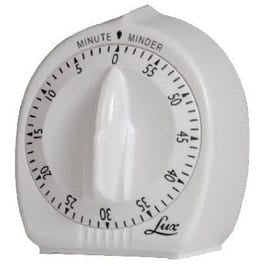 Cooking Timer, 60-Minute, White Online now