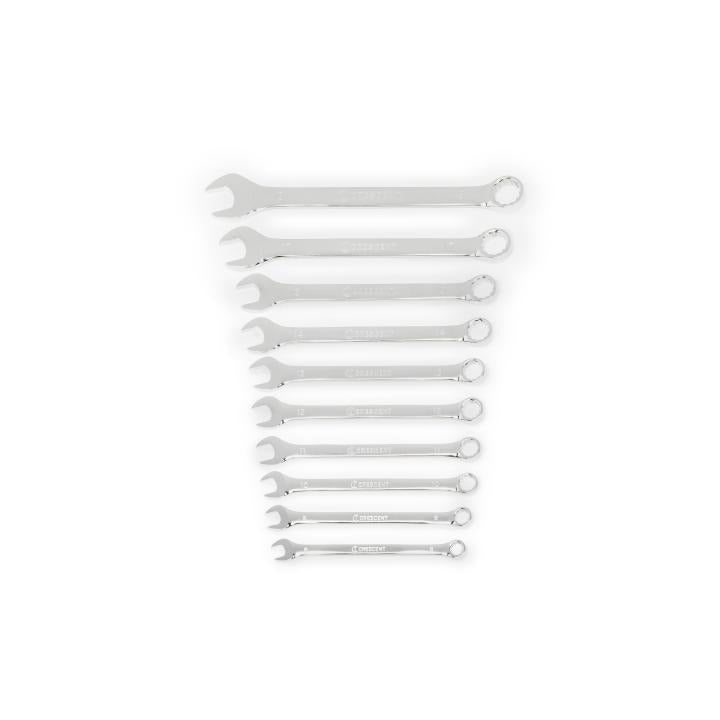 Crescent 10 Pc. 12 Point Metric Combination Wrench Set Online