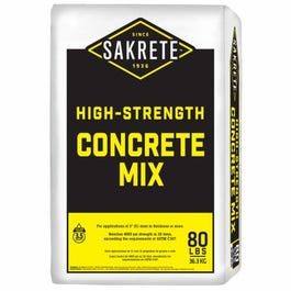 Concrete Mix, High-Strength, 80-Lbs. Discount