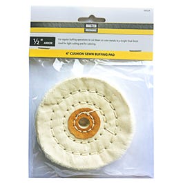 Cushion Sewn Buffing Pad, 4-In. Fashion