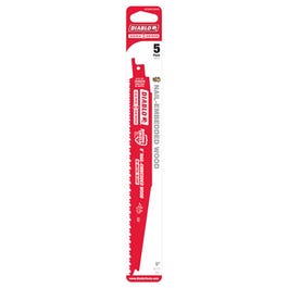 Demo Demon Reciprocating Blade, 6/12T, 9-In., 5-Pk. Online Hot Sale