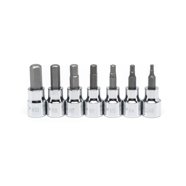 Crescent 7 Pc. 3/8″ Drive Hex Bit Metric Socket Set Discount